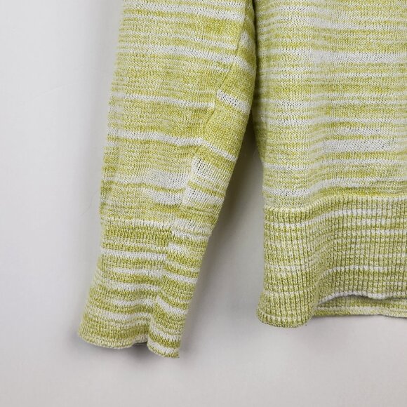 Anthropologie Moth V-Neck Loose Knit Back Raglan Sleeve Sweater sz S - Picture 5 of 11